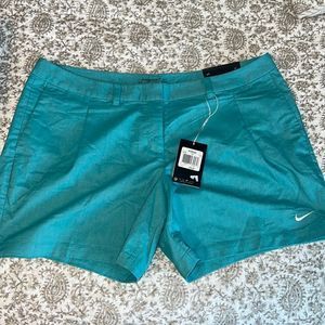 Nike - Women’s Golf Short - teal - Size 14 - NWT